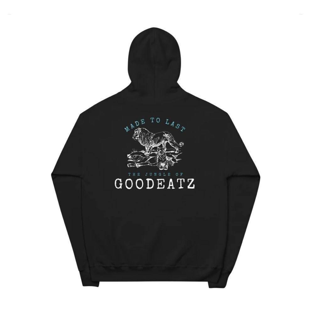 Good Eatz Made to Last Hoodie‎ Black XL NWT - Picture 2 of 4